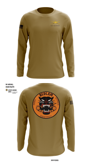 Long Sleeve Performance Shirt, HHC 1-635TH AR, National Guard, Teamtime, Team time, sublimation, custom sports apparel, team uniforms, spirit wear, spiritwear, sports uniforms, custom shirts, team store, custom team store, fundraiser sports, apparel fundraiser