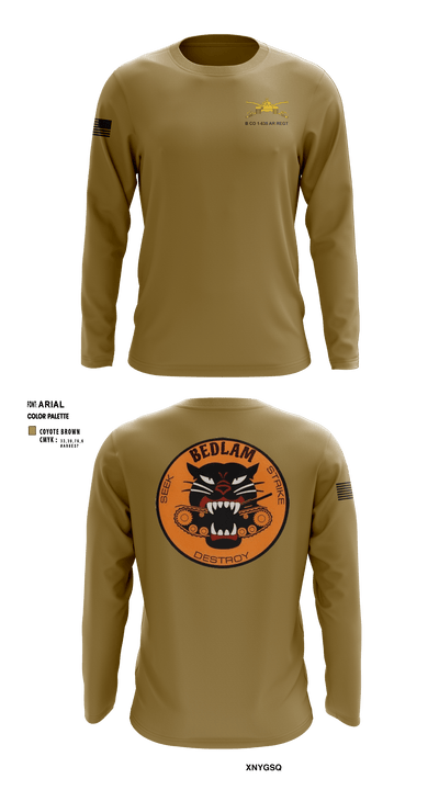 HHC 1-635TH AR 81955696 Long Sleeve Performance Shirt - 3