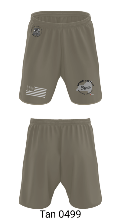 Bravo Battery 1-258 FA 6342308 Athletic Shorts With Pockets - 29