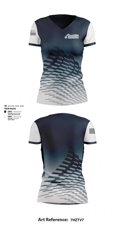 NANTBIO RENEWABLESNANTBIO RENEWABLES 60292260 Women's Short Sleeve V-neck Shirt - 1