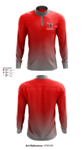 Honesdale High School Basketball 24985503 Quarter Zip Jacket - 3