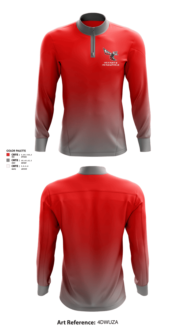 Quarter Zip Jacket, Honesdale High School Basketball, Men's Basketball, Teamtime, Team time, sublimation, custom sports apparel, team uniforms, spirit wear, spiritwear, sports uniforms, custom shirts, team store, custom team store, fundraiser sports, apparel fundraiser