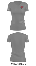 Warrenton R-3 High School Volleyball 68386387 Women's Short Sleeve V-neck Shirt - 24