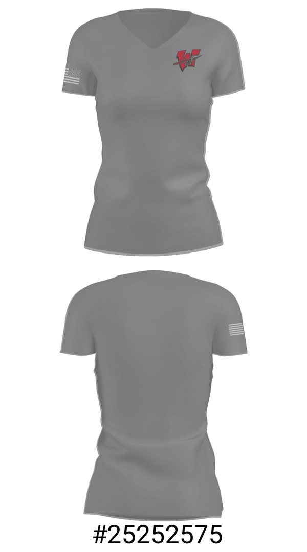 Women's Short Sleeve Vneck Shirt, Warrenton R-3 High School Volleyball, Men's Volleyball, Teamtime, Team time, sublimation, custom sports apparel, team uniforms, spirit wear, spiritwear, sports uniforms, custom shirts, team store, custom team store, fundraiser sports, apparel fundraiser