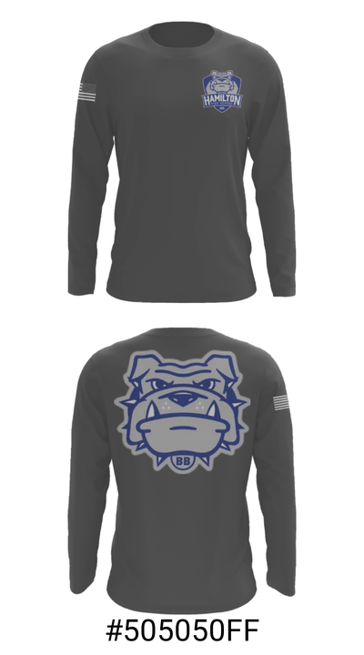 Hamilton High School Soccer 75906986 Long Sleeve Performance Shirt - 13