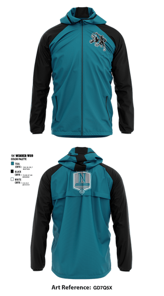 Windbreaker, Muchin College Prep, Spirit Store, Teamtime, Team time, sublimation, custom sports apparel, team uniforms, spirit wear, spiritwear, sports uniforms, custom shirts, team store, custom team store, fundraiser sports, apparel fundraiser