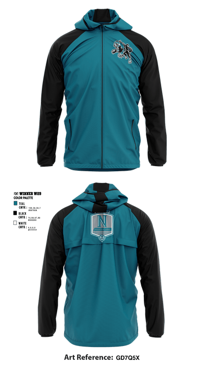 Muchin College Prep 9699574 Windbreaker - 2