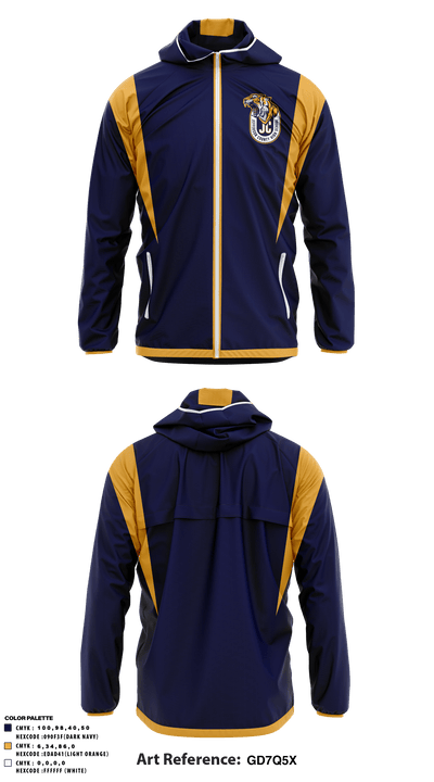 Jefferson County High School Basketball 34257331 Windbreaker - 1