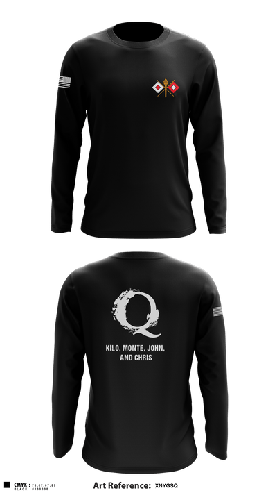 Q’s 95404055 Long Sleeve Performance Shirt - 1