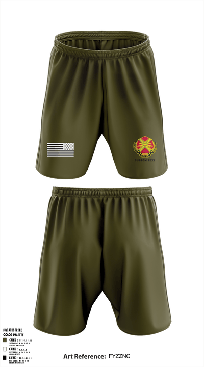 USAG Fort Sill 33635328 Athletic Shorts With Pockets - 51