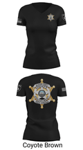 Jackson County Sheriff's Department Criminal Investigations 68509731 Women's Short Sleeve V-neck Shirt - 20