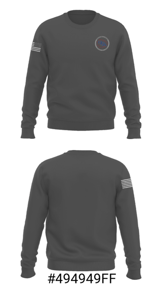 Crew Neck Sweatshirt, Owego Free Academy Football, Football, Teamtime, Team time, sublimation, custom sports apparel, team uniforms, spirit wear, spiritwear, sports uniforms, custom shirts, team store, custom team store, fundraiser sports, apparel fundraiser