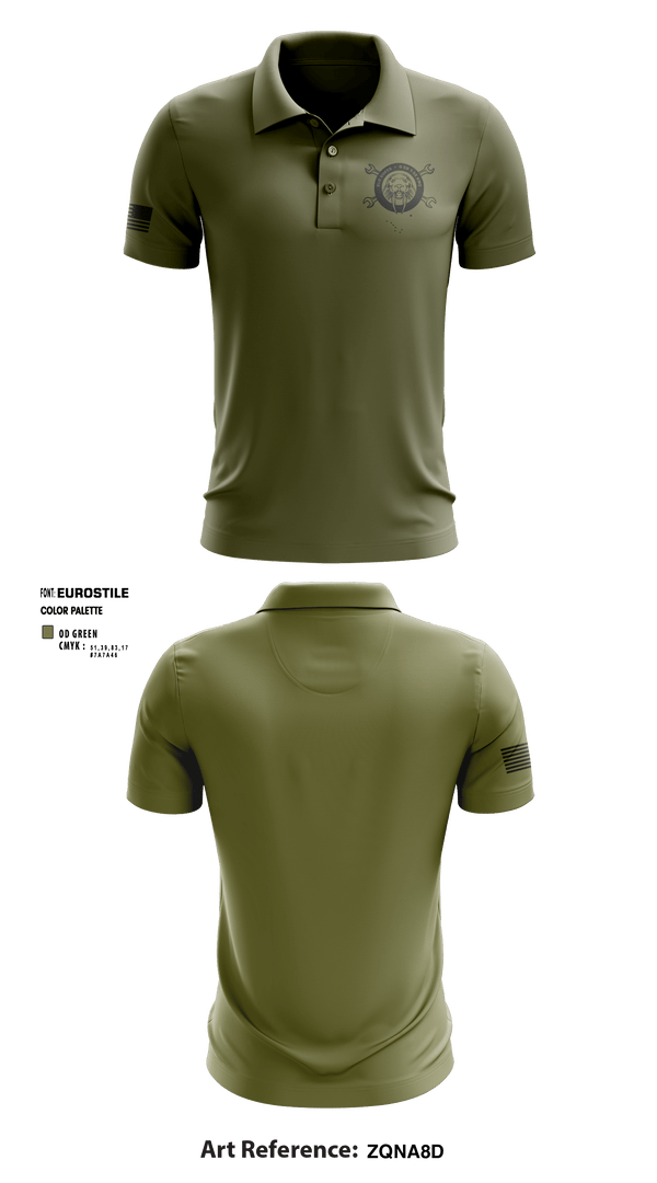 Short Sleeve Performance Polo, D Co 2-13th AVN REGT, Army, Teamtime, Team time, sublimation, custom sports apparel, team uniforms, spirit wear, spiritwear, sports uniforms, custom shirts, team store, custom team store, fundraiser sports, apparel fundraiser