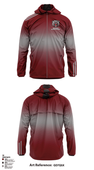 Windbreaker, BRUINS, Wrestling, Teamtime, Team time, sublimation, custom sports apparel, team uniforms, spirit wear, spiritwear, sports uniforms, custom shirts, team store, custom team store, fundraiser sports, apparel fundraiser