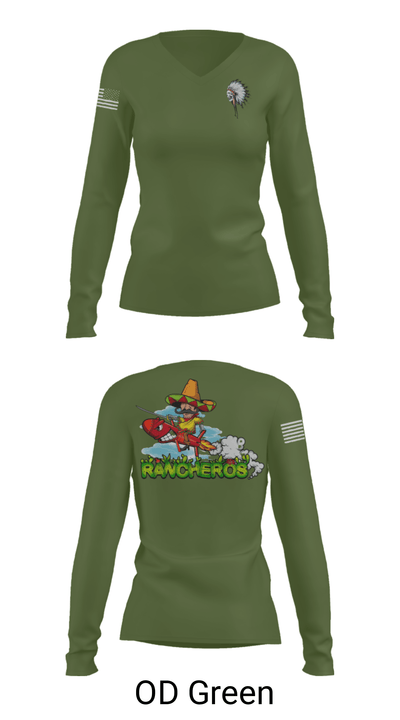 Mattsalinas2 35371434 Women's Long Sleeve V-neck Shirt - 40