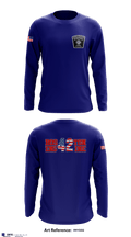 Boston Fire Department Engine-42 59280094 Long Sleeve Performance Shirt - 3