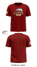 Menomonie High School Ice hockey 95189103 Short Sleeve Performance Shirt - 11