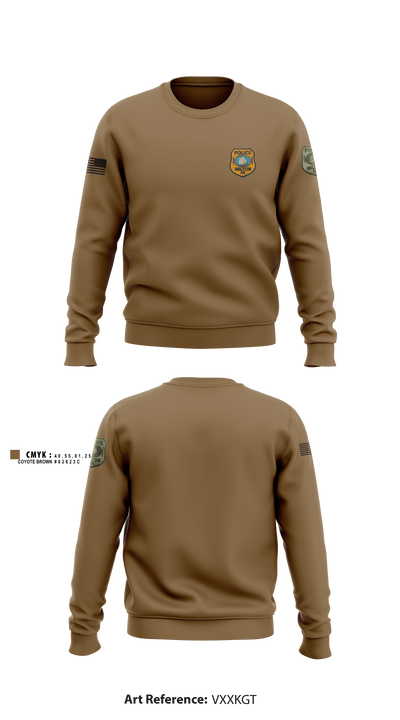 Milton Police Department 34508245 Crew Neck Sweatshirt - 2
