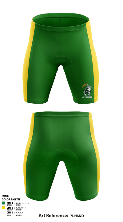 Muskegon Catholic Central High School Wrestling 91126963 Men's Compression Shorts - 1