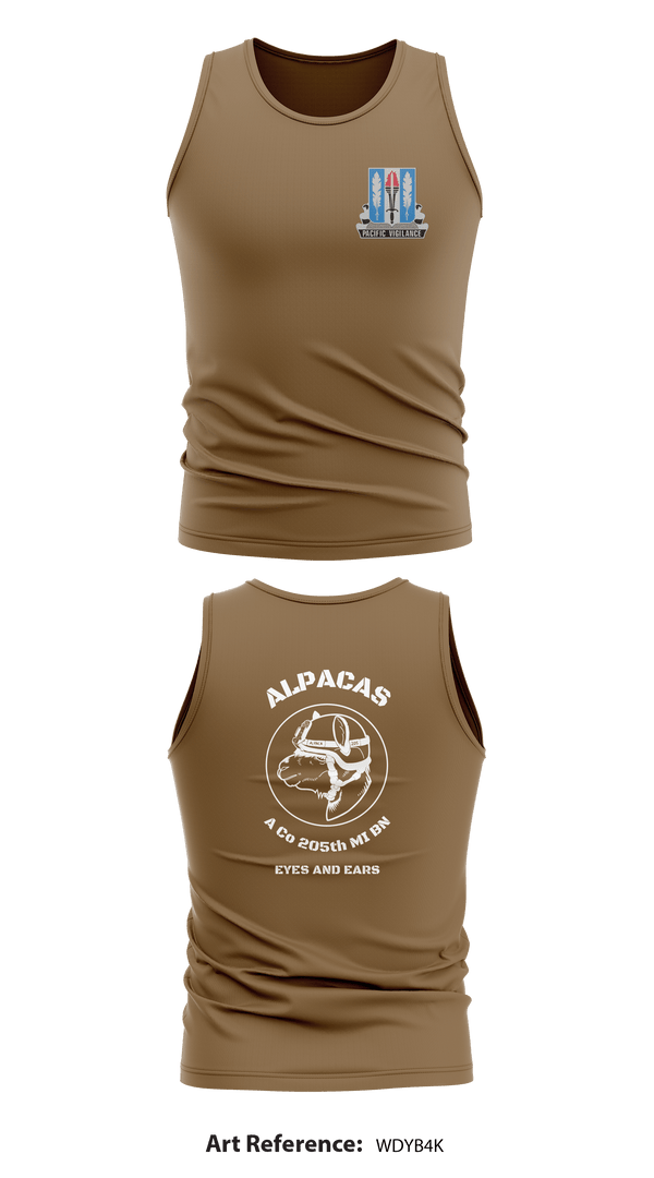 Tank Top, Alpha Company 205th MI BN, Army, Teamtime, Team time, sublimation, custom sports apparel, team uniforms, spirit wear, spiritwear, sports uniforms, custom shirts, team store, custom team store, fundraiser sports, apparel fundraiser