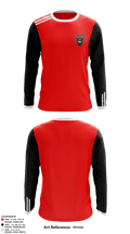 El Dorado High School Wrestling 31445016 Long Sleeve Performance Shirt - 3