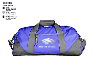 Duffle Bag, Ness City High School Softball, Softball, Teamtime, Team time, sublimation, custom sports apparel, team uniforms, spirit wear, spiritwear, sports uniforms, custom shirts, team store, custom team store, fundraiser sports, apparel fundraiser