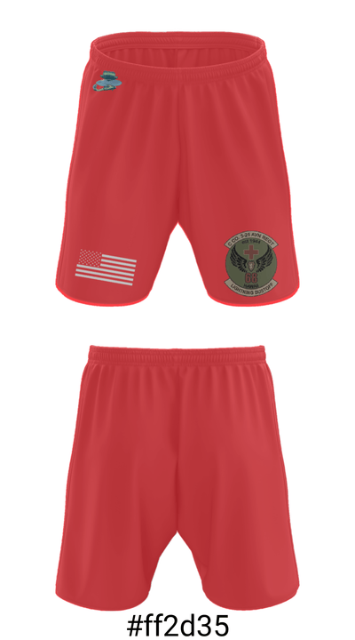 C CO 3-25 Dustoff 93146032 Athletic Shorts With Pockets - 25