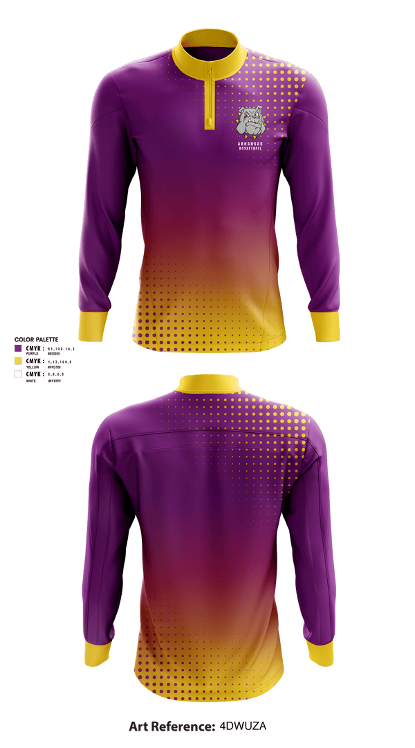 Quarter Zip Jacket, Arkansas City High School Basketball, Men's Basketball, Teamtime, Team time, sublimation, custom sports apparel, team uniforms, spirit wear, spiritwear, sports uniforms, custom shirts, team store, custom team store, fundraiser sports, apparel fundraiser