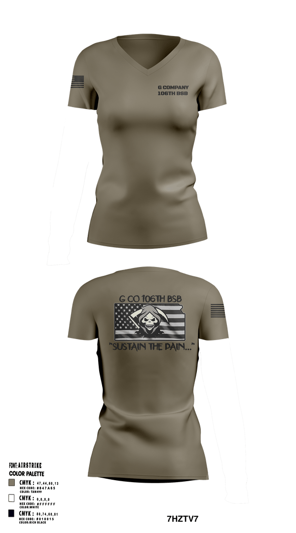 Women's Short Sleeve Vneck Shirt, , Army, Teamtime, Team time, sublimation, custom sports apparel, team uniforms, spirit wear, spiritwear, sports uniforms, custom shirts, team store, custom team store, fundraiser sports, apparel fundraiser