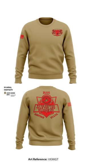 Crew Neck Sweatshirt, RSS EMPIRE STATE, Marines, Teamtime, Team time, sublimation, custom sports apparel, team uniforms, spirit wear, spiritwear, sports uniforms, custom shirts, team store, custom team store, fundraiser sports, apparel fundraiser
