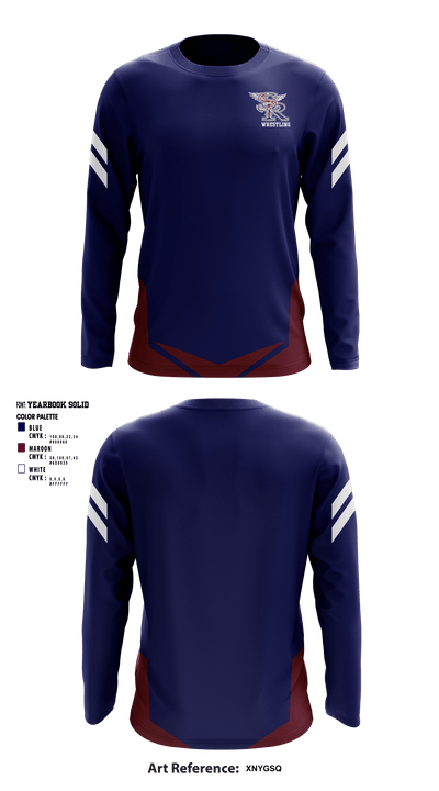 Scripps Ranch High School Wrestling 71222624 Long Sleeve Performance Shirt - 2