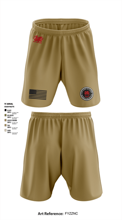 Cumru Township Police Department 51798017 Athletic Shorts With Pockets - 3