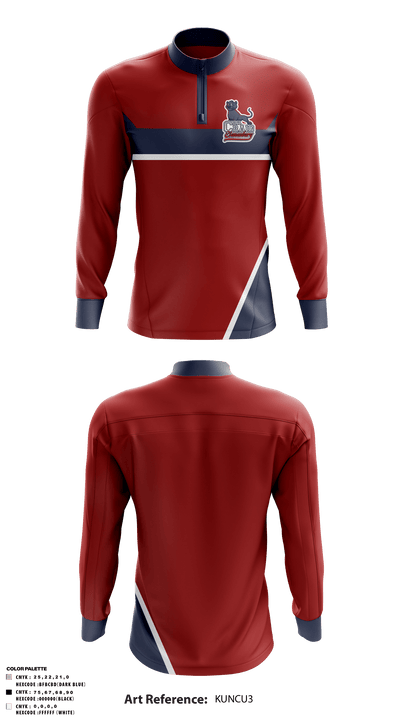 Bruce K Craig Elementary School 29539903 Quarter Zip Jacket - 1