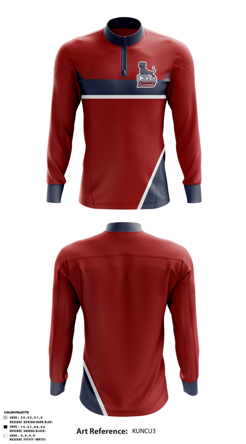Quarter Zip Jacket, Bruce K Craig Elementary School, Spirit Store, Teamtime, Team time, sublimation, custom sports apparel, team uniforms, spirit wear, spiritwear, sports uniforms, custom shirts, team store, custom team store, fundraiser sports, apparel fundraiser