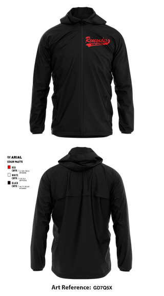 Windbreaker, San Diego Renegades, Spirit Store, Teamtime, Team time, sublimation, custom sports apparel, team uniforms, spirit wear, spiritwear, sports uniforms, custom shirts, team store, custom team store, fundraiser sports, apparel fundraiser