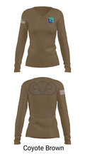 822 Base Defense Squadron 74929980 Women's Long Sleeve V-neck Shirt - 37