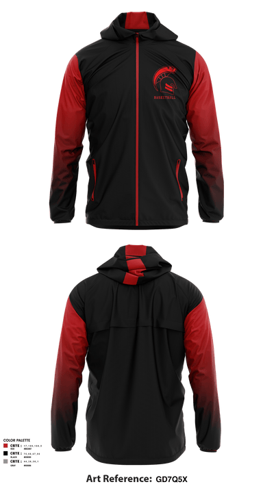 Discovery High School Basketball 24970780 Windbreaker - 1