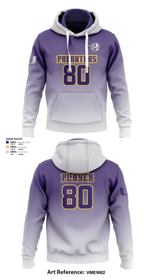 Hoodie, San Antonio Predators Basketball, Men's Basketball, Teamtime, Team time, sublimation, custom sports apparel, team uniforms, spirit wear, spiritwear, sports uniforms, custom shirts, team store, custom team store, fundraiser sports, apparel fundraiser