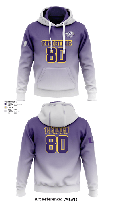 San Antonio Predators Basketball 29054857 Hoodie - 1