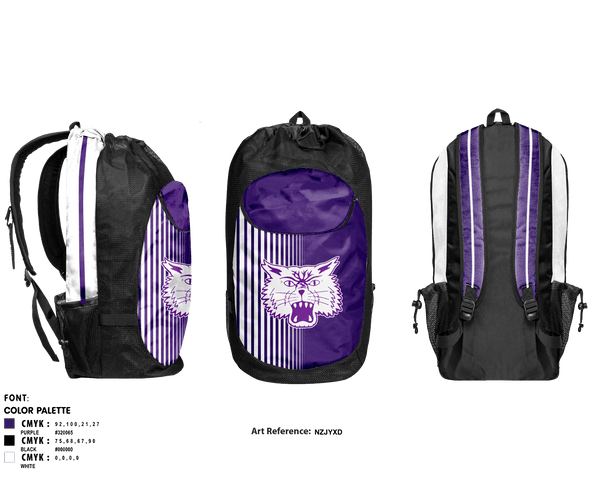 Gear Bag, Muncie Central High School Volleyball, Men's Volleyball, Teamtime, Team time, sublimation, custom sports apparel, team uniforms, spirit wear, spiritwear, sports uniforms, custom shirts, team store, custom team store, fundraiser sports, apparel fundraiser