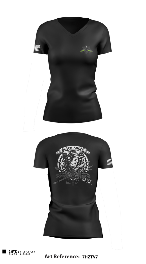 Women's Short Sleeve Vneck Shirt, , Army, Teamtime, Team time, sublimation, custom sports apparel, team uniforms, spirit wear, spiritwear, sports uniforms, custom shirts, team store, custom team store, fundraiser sports, apparel fundraiser