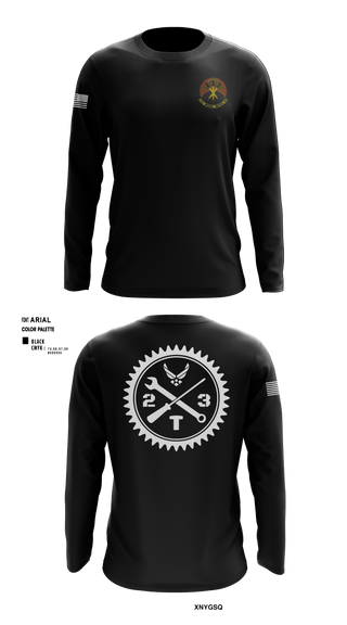 Long Sleeve Performance Shirt, 21 STS, Air Force, Teamtime, Team time, sublimation, custom sports apparel, team uniforms, spirit wear, spiritwear, sports uniforms, custom shirts, team store, custom team store, fundraiser sports, apparel fundraiser