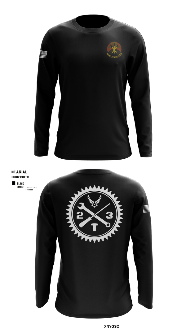 Long Sleeve Performance Shirt, 21 STS, Air Force, Teamtime, Team time, sublimation, custom sports apparel, team uniforms, spirit wear, spiritwear, sports uniforms, custom shirts, team store, custom team store, fundraiser sports, apparel fundraiser