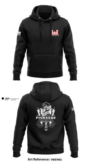 Hoodie, 741 Brigade Engineer BN, , Teamtime, Team time, sublimation, custom sports apparel, team uniforms, spirit wear, spiritwear, sports uniforms, custom shirts, team store, custom team store, fundraiser sports, apparel fundraiser