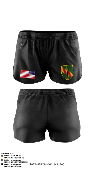 A Co, 1st BN, 4SFAB 88998967 Ranger Panties - 66