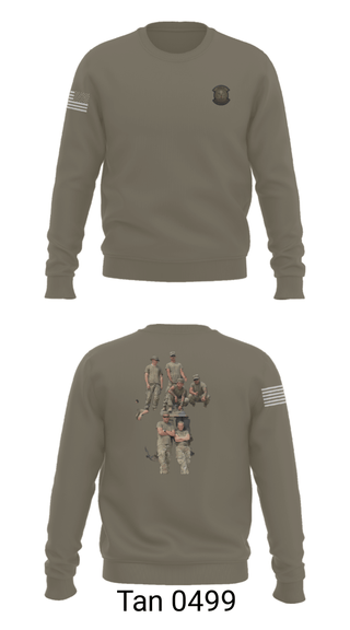 Crew Neck Sweatshirt, , Army, Teamtime, Team time, sublimation, custom sports apparel, team uniforms, spirit wear, spiritwear, sports uniforms, custom shirts, team store, custom team store, fundraiser sports, apparel fundraiser