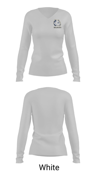 Women's Long Sleeve Vneck Shirt, Rye Country Day School Basketball, Men's Basketball, Teamtime, Team time, sublimation, custom sports apparel, team uniforms, spirit wear, spiritwear, sports uniforms, custom shirts, team store, custom team store, fundraiser sports, apparel fundraiser
