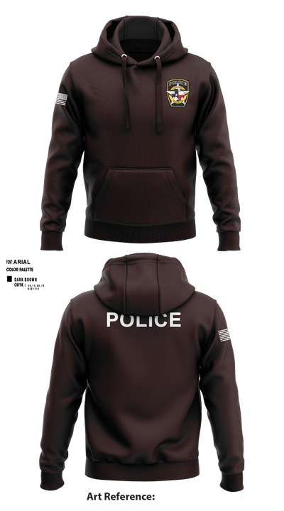 Jacksboro Police Department 19640406 Hoodie - 1