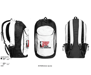 Gear Bag, CFLPA, Football, Teamtime, Team time, sublimation, custom sports apparel, team uniforms, spirit wear, spiritwear, sports uniforms, custom shirts, team store, custom team store, fundraiser sports, apparel fundraiser