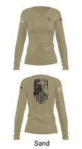 State Public Affairs 94733866 Women's Long Sleeve V-neck Shirt - 41